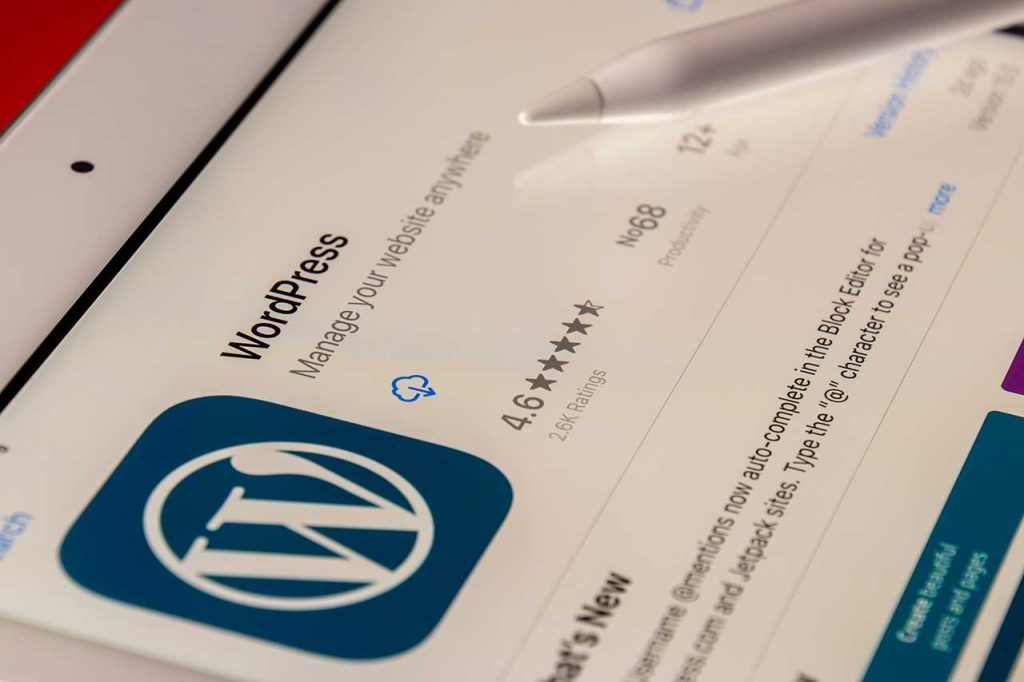 Web Development Using Wordpress